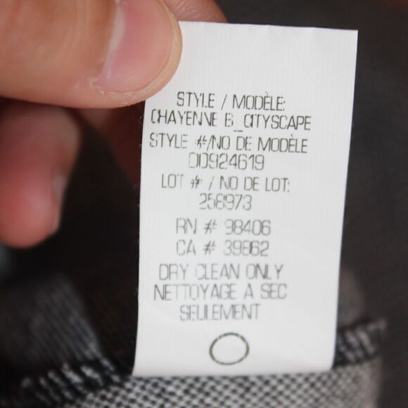 Theory  Chayenne Two-Tone Front-Zip Long Sleeve Mini dress Women 4 - Picture 12 of 14